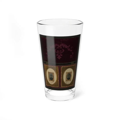 James A. Caruthers Of Company G And Sergeant Samuel Craig Starr Of Company D, 95th Ohio Infantry Regiment (U.S. Civil War) Pint Glass 16oz 16oz - Go Mug Yourself