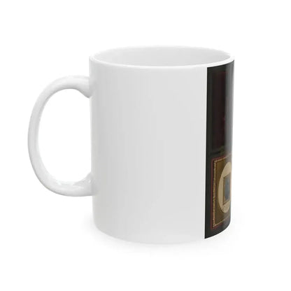 James A. Caruthers Of Company G And Sergeant Samuel Craig Starr Of Company D, 95th Ohio Infantry Regiment (U.S. Civil War) White Coffee Mug - Go Mug Yourself