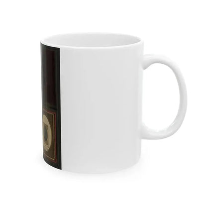 James A. Caruthers Of Company G And Sergeant Samuel Craig Starr Of Company D, 95th Ohio Infantry Regiment (U.S. Civil War) White Coffee Mug - Go Mug Yourself