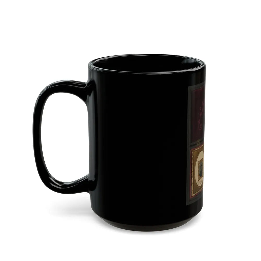 James A. Caruthers Of Company G And Sergeant Samuel Craig Starr Of Company D, 95th Ohio Infantry Regiment (U.S. Civil War) Black Coffee Mug-Go Mug Yourself