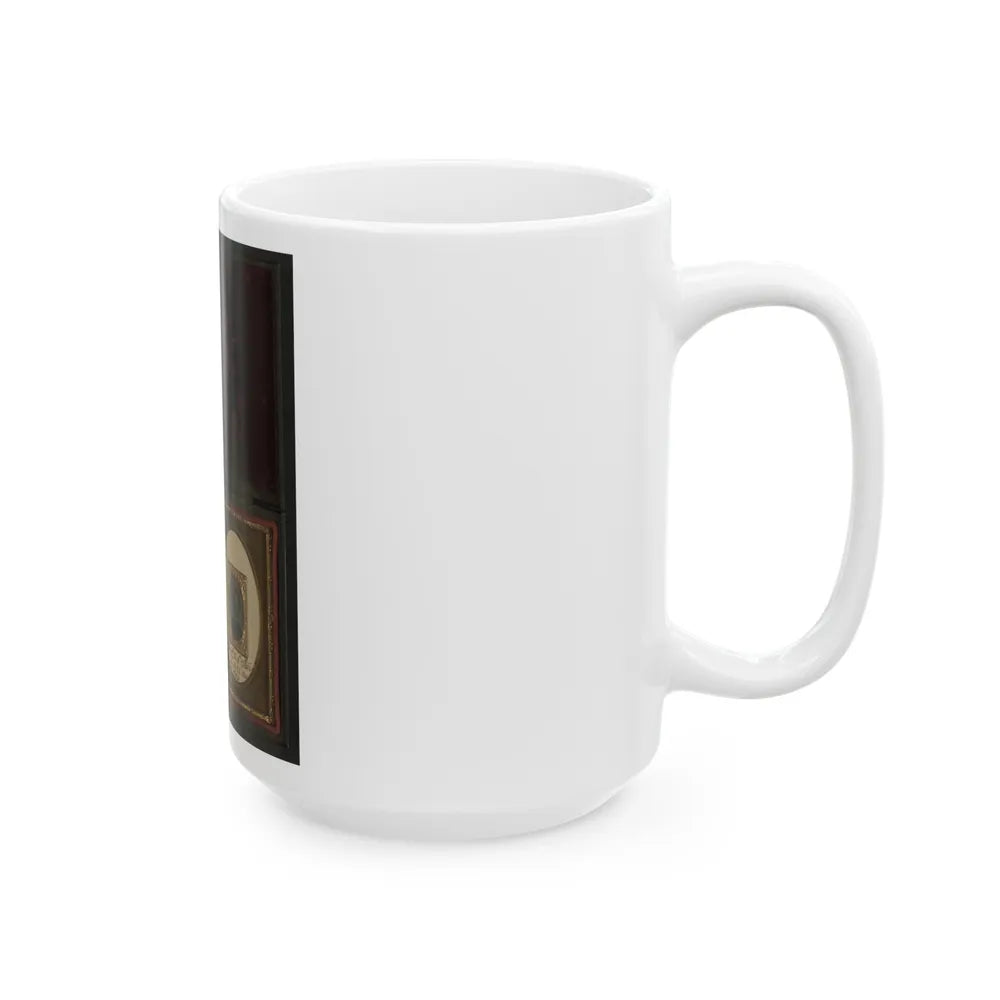 James A. Caruthers Of Company G And Sergeant Samuel Craig Starr Of Company D, 95th Ohio Infantry Regiment (U.S. Civil War) White Coffee Mug-Go Mug Yourself