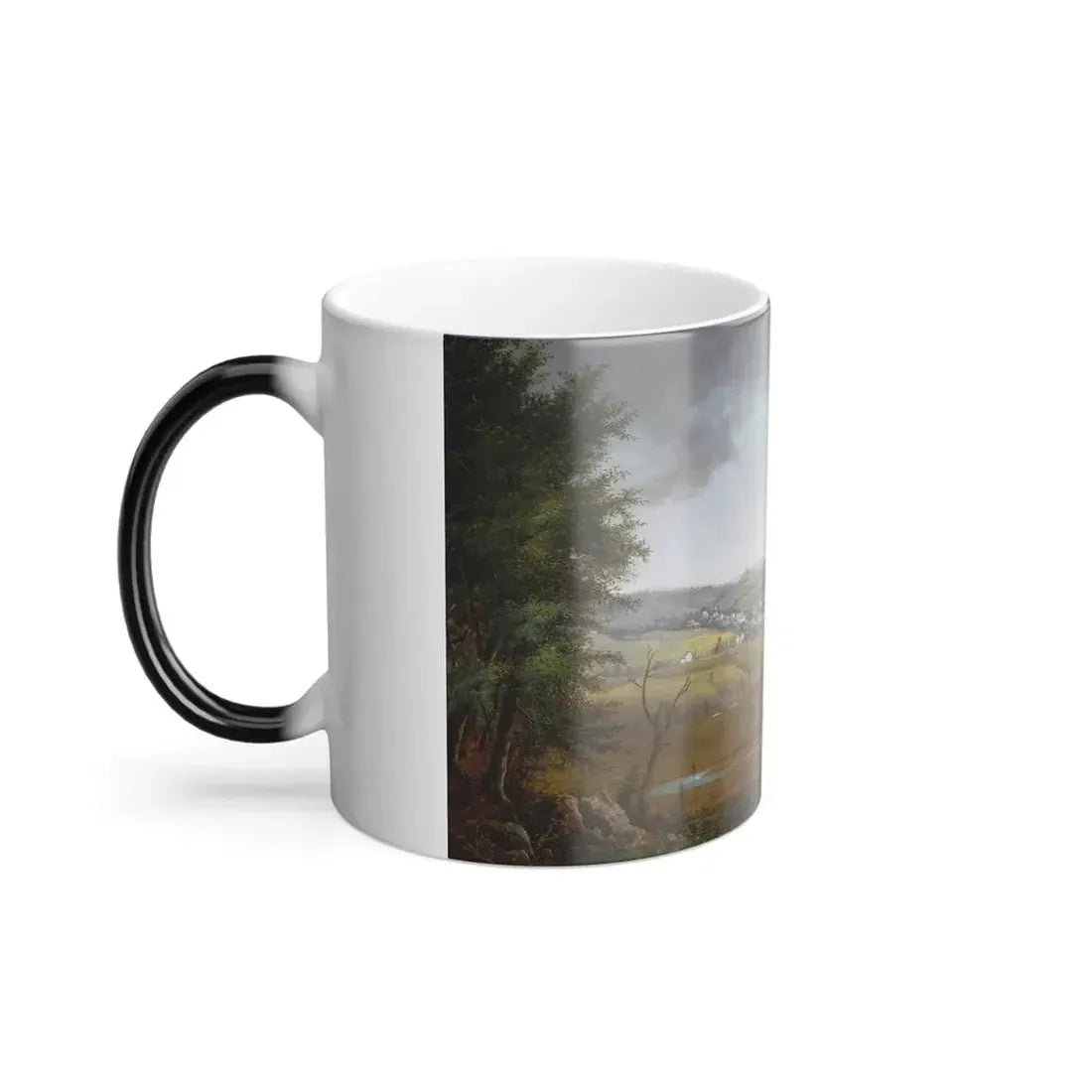 James Hope (1818-1892) Benson, Rutland County, Vermont - Oil on Canvas 1879 - Color Changing Mug 11oz - Go Mug Yourself
