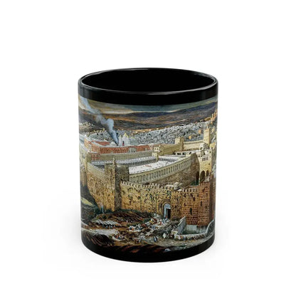 James Jacques Joseph Tissot (1836-1902) Jerusalem - Black Coffee Mug 11oz - Go Mug Yourself