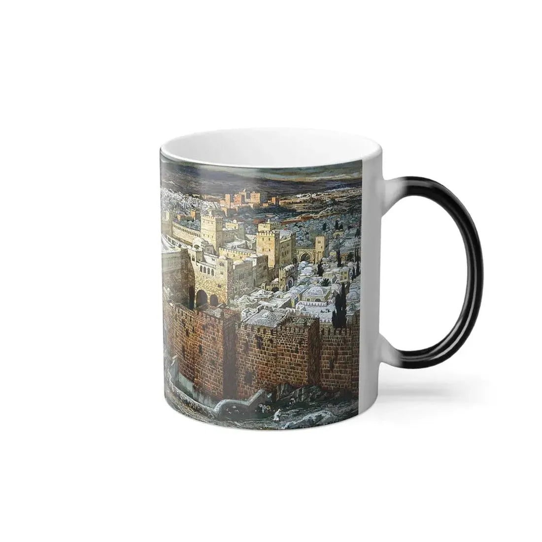 James Jacques Joseph Tissot (1836-1902) Jerusalem - Color Changing Mug 11oz - Go Mug Yourself
