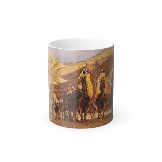 James Jacques Joseph Tissot (1836-1902) Journey of the Magi - Oil on canvas - c1894 - Color Changing Mug 11oz 11oz - Go Mug Yourself