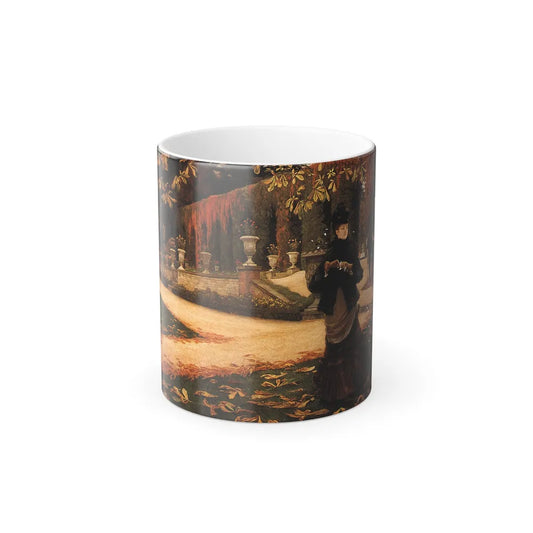 James Jacques Joseph Tissot (1836-1902) The Letter - Oil on canvas - c1876-c1878 - Color Changing Mug 11oz 11oz - Go Mug Yourself