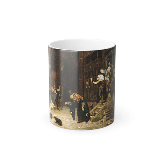 James Jacques Joseph Tissot (1836-1902) The Return of the Prodigal Son - Oil on canvas - 1862 - Color Changing Mug 11oz 11oz - Go Mug Yourself
