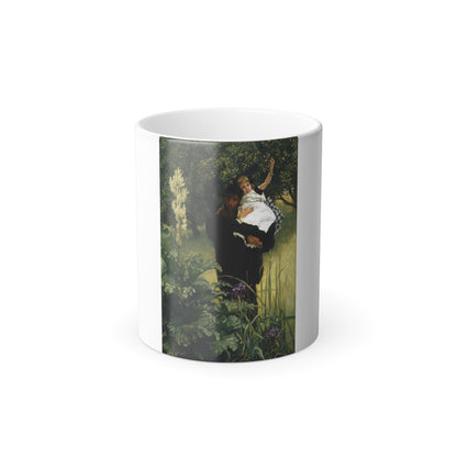 James Jacques Joseph Tissot (1836-1902) The Widower - Oil on canvas - c1877 - Color Changing Mug 11oz-11oz-Go Mug Yourself