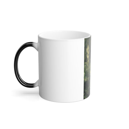 James Jacques Joseph Tissot (1836-1902) The Widower - Oil on canvas - c1877 - Color Changing Mug 11oz-Go Mug Yourself