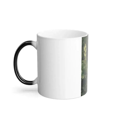 James Jacques Joseph Tissot (1836-1902) The Widower - Oil on canvas - c1877 - Color Changing Mug 11oz - Go Mug Yourself