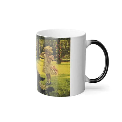 James Jacques Joseph Tissot (1836-1902) Uncle Fred - Oil on panel - c1879-c1880 - Color Changing Mug 11oz - Go Mug Yourself