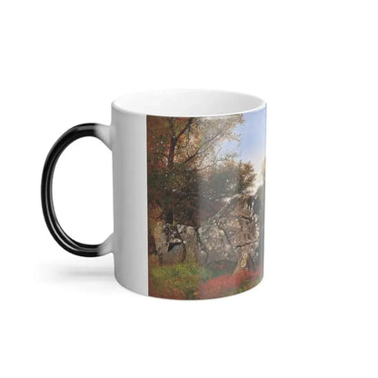 James McDougal Hart (1828-1901) Summer in the Catskills - 1865 - Color Changing Mug 11oz - Go Mug Yourself