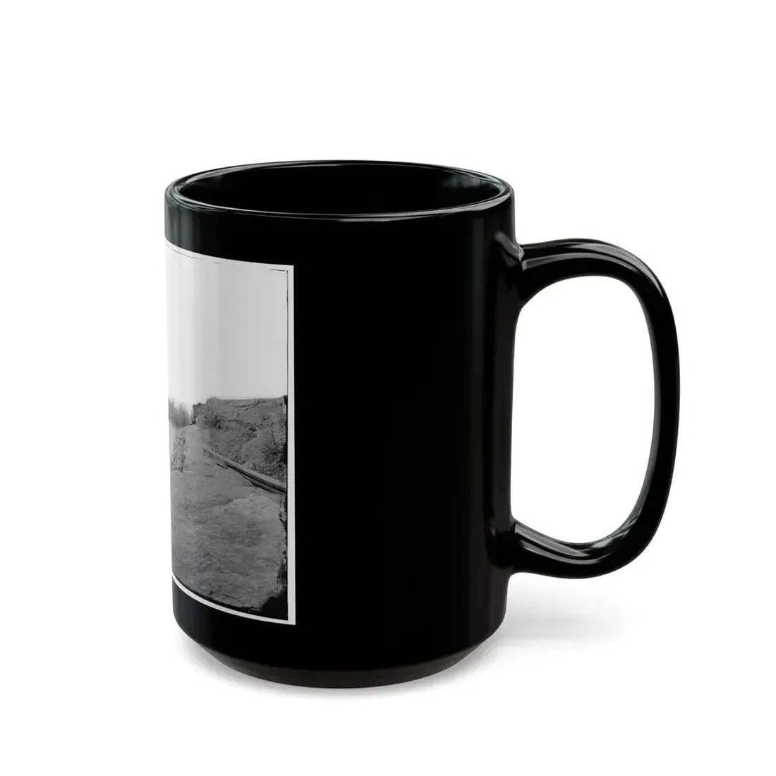 James River, Va. Another View Of The Dutch Gap Canal (U.S. Civil War) Black Coffee Mug - Go Mug Yourself