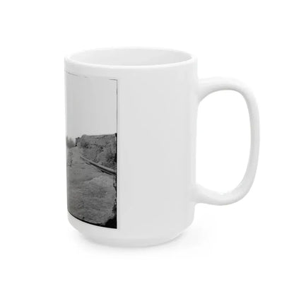 James River, Va. Another View Of The Dutch Gap Canal (U.S. Civil War) White Coffee Mug - Go Mug Yourself