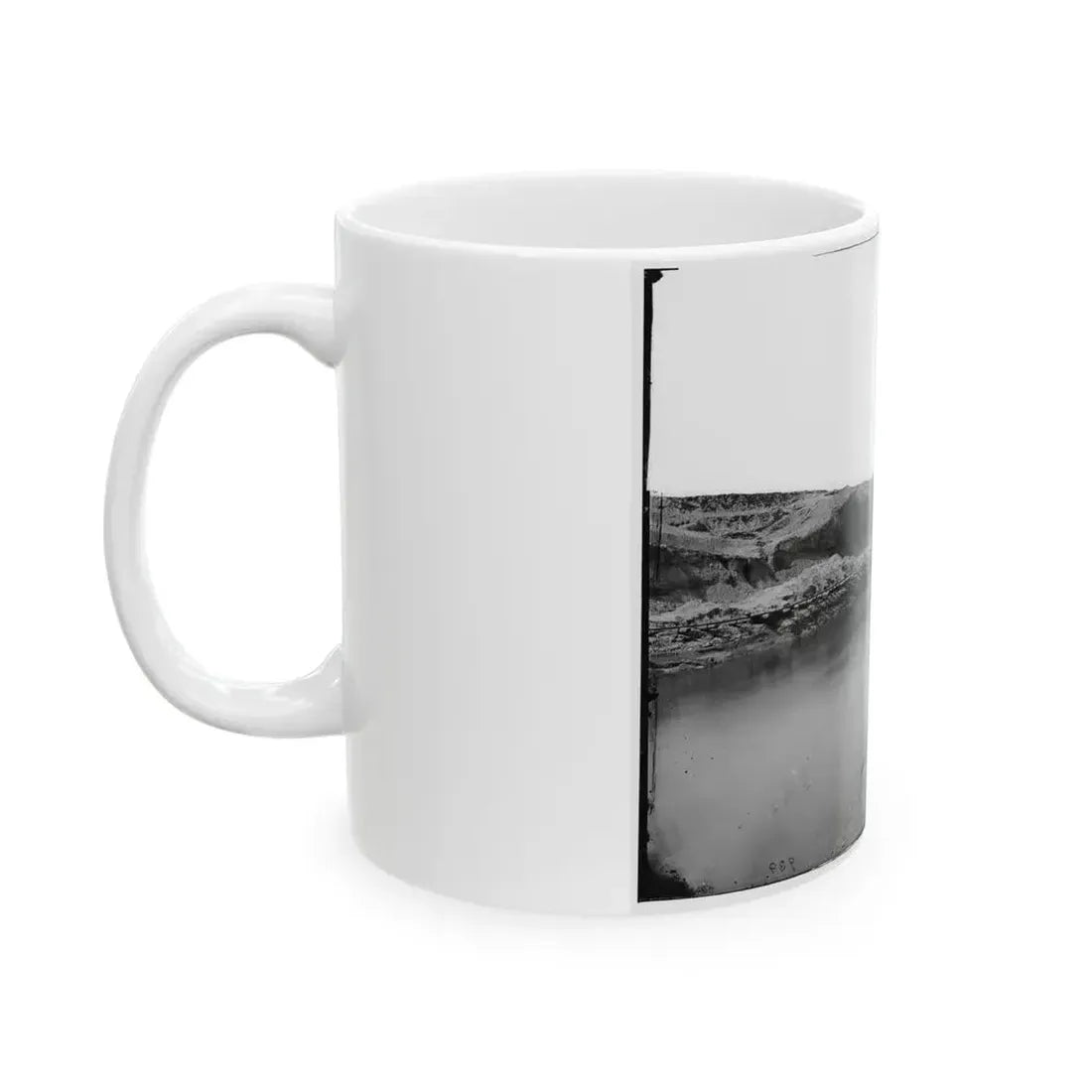 James River, Va. Another View Of The Dutch Gap Canal (U.S. Civil War) White Coffee Mug - Go Mug Yourself