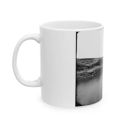 James River, Va. Another View Of The Dutch Gap Canal (U.S. Civil War) White Coffee Mug - Go Mug Yourself