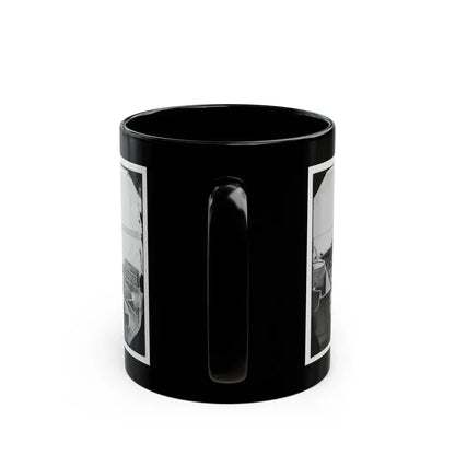 James River, Va. Bow Of Confederate Gunboat Teaser, Lt. Hunter Davidson, Captured By U.S.S. Maratanza On July 4, 1862 (U.S. Civil War) Black Coffee Mug - Go Mug Yourself