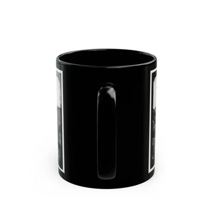 James River, Va. Confederate Gun Emplacement At Howlett House, Trent's Reach (U.S. Civil War) Black Coffee Mug - Go Mug Yourself