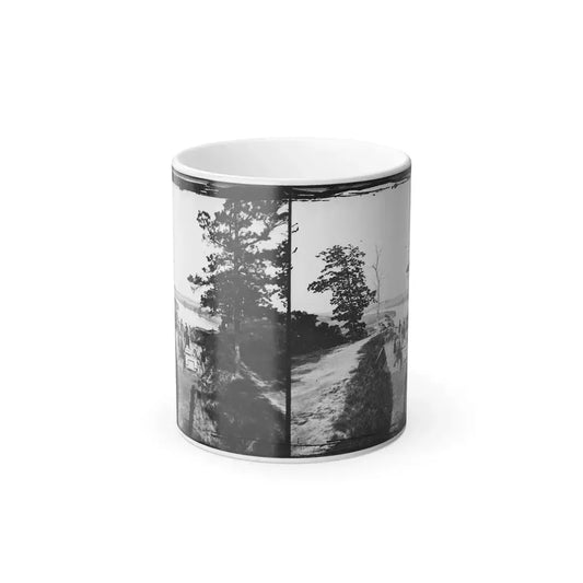 James River, Va. Confederate Gun in Battery Brooks (U.S. Civil War) Color Changing Coffee Mug 11oz Default Title 11oz - Go Mug Yourself