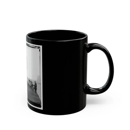 James River, Va. Deck And Turret Of U.S.S. Monitor Seen From The Bow (I.E. Stern) (U.S. Civil War) Black Coffee Mug - Go Mug Yourself