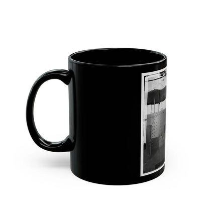 James River, Va. Deck And Turret Of U.S.S. Monitor Seen From The Bow (I.E. Stern) (U.S. Civil War) Black Coffee Mug - Go Mug Yourself