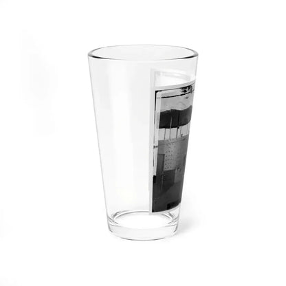 James River, Va. Deck And Turret Of U.S.S. Monitor Seen From The Bow (I.E. Stern) (U.S. Civil War) Pint Glass 16oz - Go Mug Yourself