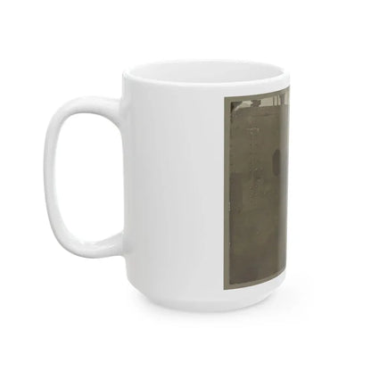 James River, Va. Deck And Turret Of U.S.S. Monitor (U.S. Civil War) White Coffee Mug - Go Mug Yourself