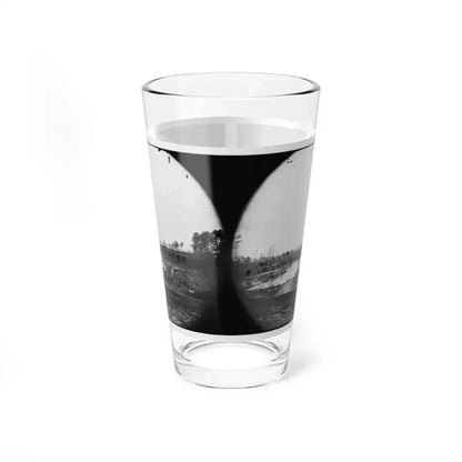 James River, Va. Point Where Army Of The Potomac Crossed In June 1864 (Wyanoke Wharf ) (U.S. Civil War) Pint Glass 16oz 16oz - Go Mug Yourself
