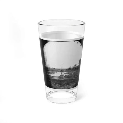 James River, Va. Point Where Army Of The Potomac Crossed In June 1864 (Wyanoke Wharf ) (U.S. Civil War) Pint Glass 16oz - Go Mug Yourself