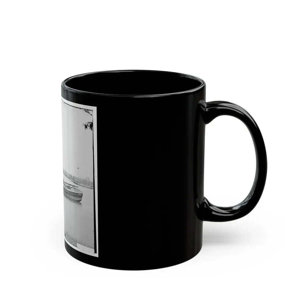 James River, Va. Schooners Sunk To Obstruct Passage (U.S. Civil War) Black Coffee Mug - Go Mug Yourself