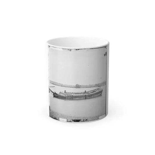 James River, Va. Schooners Sunk to Obstruct Passage (U.S. Civil War) Color Changing Coffee Mug 11oz Default Title 11oz - Go Mug Yourself