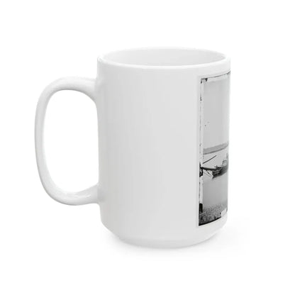 James River, Va. Schooners Sunk To Obstruct Passage (U.S. Civil War) White Coffee Mug - Go Mug Yourself