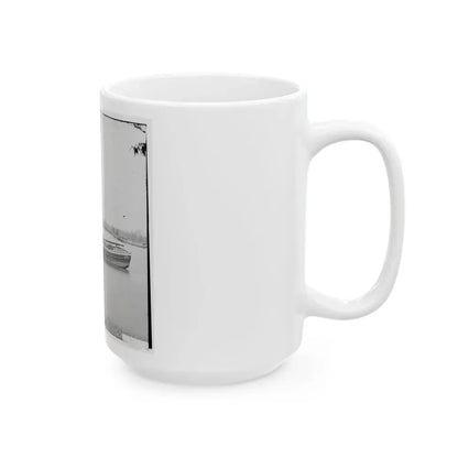 James River, Va. Schooners Sunk To Obstruct Passage (U.S. Civil War) White Coffee Mug - Go Mug Yourself