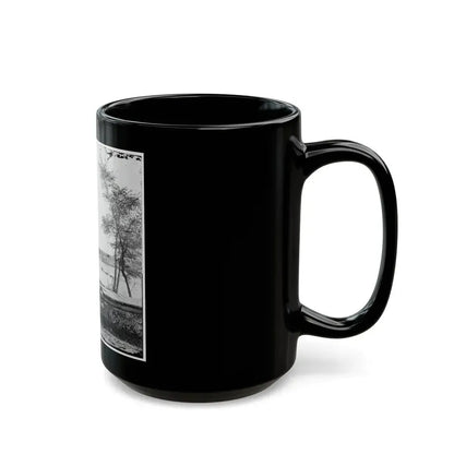 James River, Va. Sunken Confederate Ships Virginia (Ram) And Jamestown (U.S. Civil War) Black Coffee Mug - Go Mug Yourself