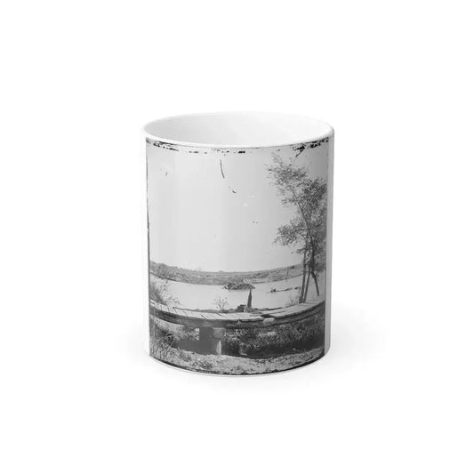 James River, Va. Sunken Confederate Ships Virginia (Ram) and Jamestown (U.S. Civil War) Color Changing Coffee Mug 11oz Default Title 11oz - Go Mug Yourself