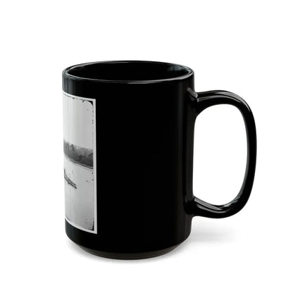 James River, Va. U.S.S. Casco, Light-Draft Monitor (U.S. Civil War) Black Coffee Mug - Go Mug Yourself
