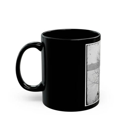 James River, Virginia. U.S. Gunboat Massasoit (U.S. Civil War) Black Coffee Mug - Go Mug Yourself