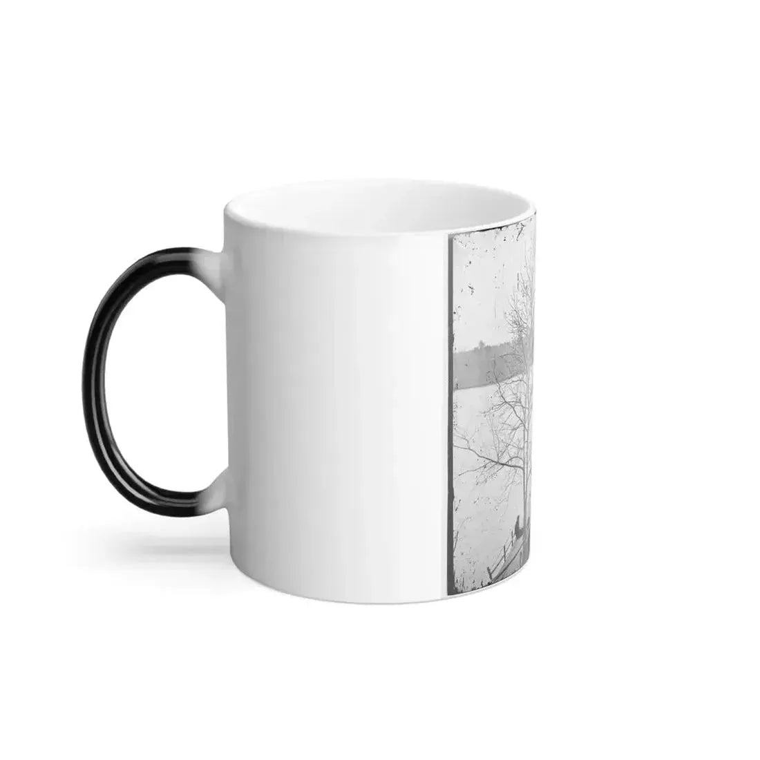 James River, Virginia. U.S. Gunboat Massasoit (U.S. Civil War) Color Changing Coffee Mug 11oz - Go Mug Yourself