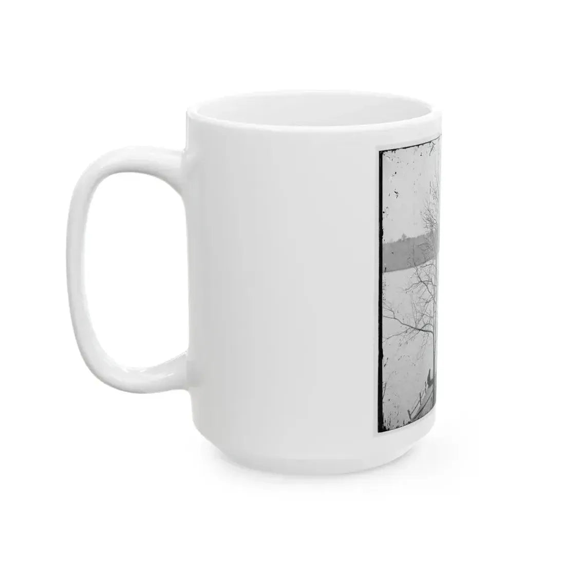 James River, Virginia. U.S. Gunboat Massasoit (U.S. Civil War) White Coffee Mug - Go Mug Yourself