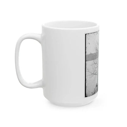 James River, Virginia. U.S. Gunboat Massasoit (U.S. Civil War) White Coffee Mug - Go Mug Yourself