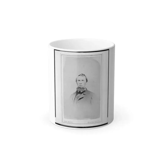 James S. Cassady, Captain, 7Th West Virginia Cavalry, Head-and-Shoulders Portrait, Facing Front (U.S. Civil War) Color Changing Coffee Mug 11oz Default Title 11oz - Go Mug Yourself