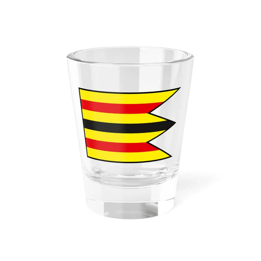 Jamnik Liptovsky Mikulas Flag (Slovakia) Shot Glass 1.5oz 1.5oz - Go Mug Yourself