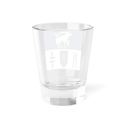 Jamtlands lan vapenflagga (Sweden) Shot Glass 1.5oz - Go Mug Yourself