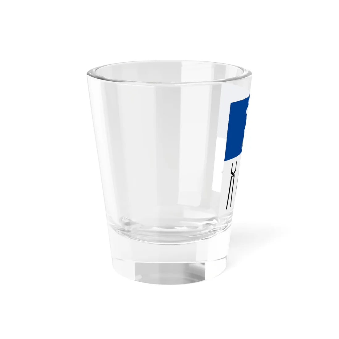 Jamtlands lan vapenflagga (Sweden) Shot Glass 1.5oz - Go Mug Yourself