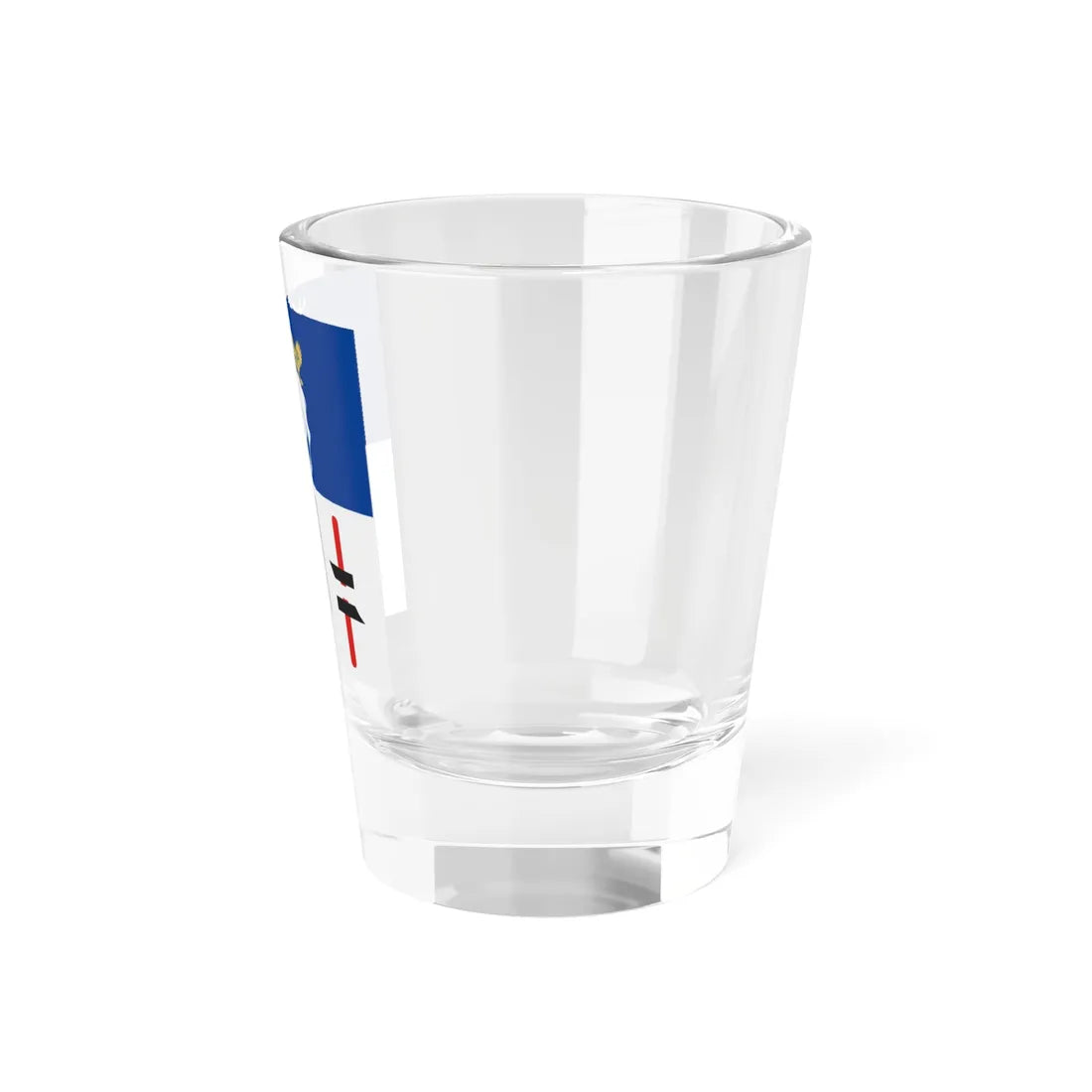 Jamtlands lan vapenflagga (Sweden) Shot Glass 1.5oz - Go Mug Yourself