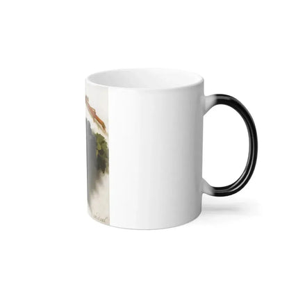 Jan Frans van Dael (1764-1840) Grappe de Raisins - Oil on Marble - Color Changing Mug 11oz - Go Mug Yourself
