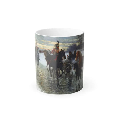 Jan van Chelminski (1851-1925) Napoleonic Campaign - Color Changing Mug 11oz 11oz - Go Mug Yourself