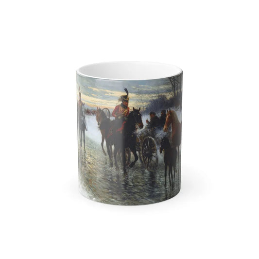 Jan van Chelminski (1851-1925) Napoleonic Campaign - Color Changing Mug 11oz 11oz - Go Mug Yourself