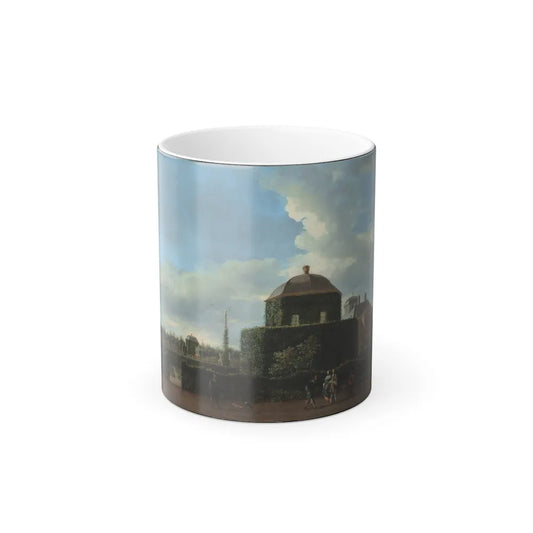 Jan van der Heyden (1637-1712) The Huis ten Bosch at The Hague and Its Formal Garden (View from the East-0 - Color Changing Mug 11oz 11oz - Go Mug Yourself