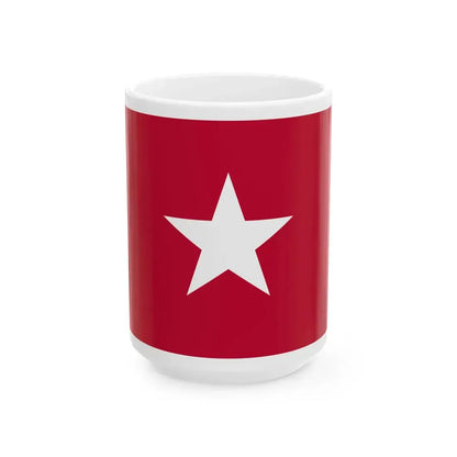 Jane Long Flag (United States) White Coffee Mug 15oz - Go Mug Yourself